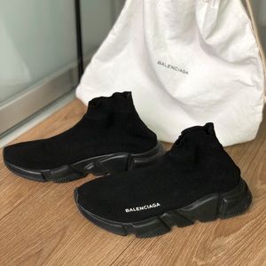 Balenciaga Speed Trainer - EU 38 / W 7.5 US - Black